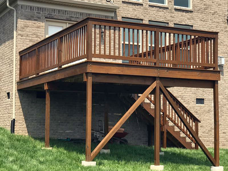 Professional deck sealing